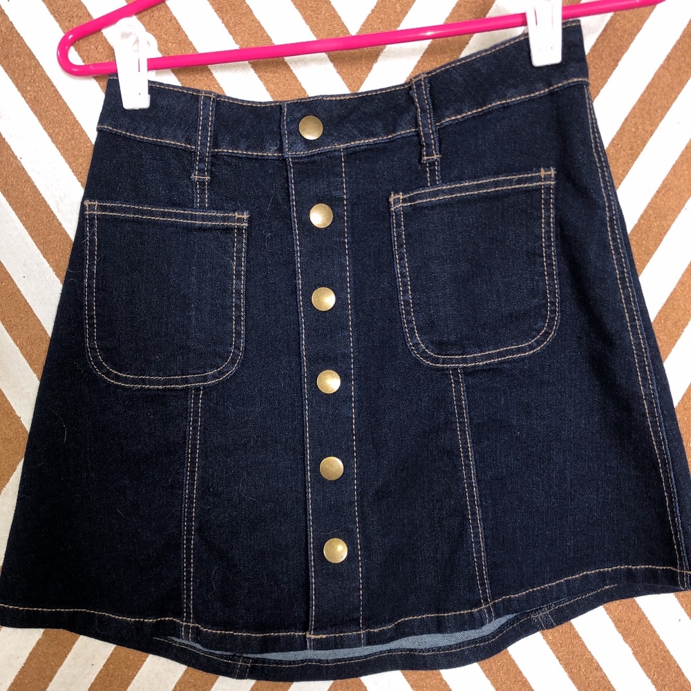 Altar'd State Denim Skirt
